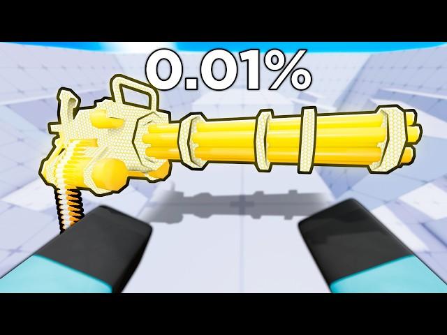 using MINIGUN until I unlock DIAMOND in Roblox Rivals..