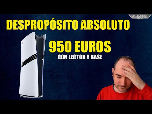 ESCÁNDALO MUNDIAL: SONY PIERDE LOS PAPELES CON PLAYSTATION 5 PRO A 950€ CON LECTOR Y BASE ps5 pro