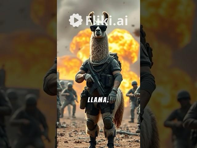 The Tactical Llama - Locked and Loaded #shorts