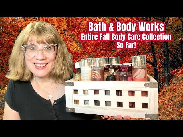 Bath & Body Works Entire Fall Body Care Collection So Far!