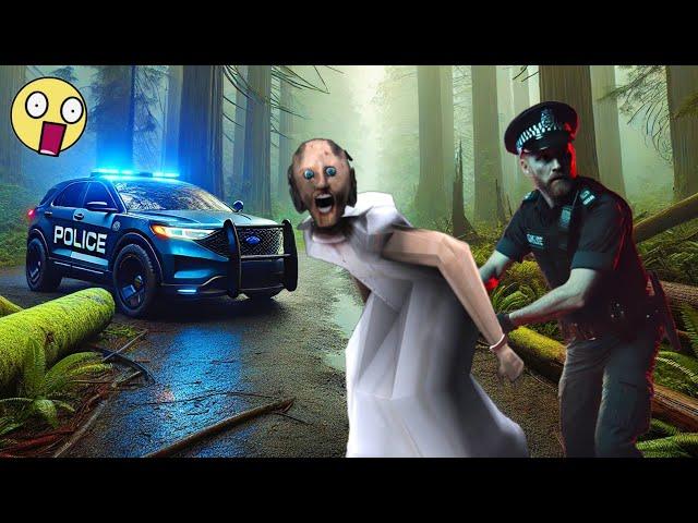 Granny Remake Police Escape..| جراني انسجنت