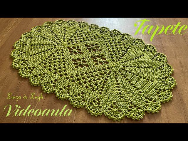 TAPETE CROCHÊ MEGA ECONÔMICO #croche #crochet #luizadelugh