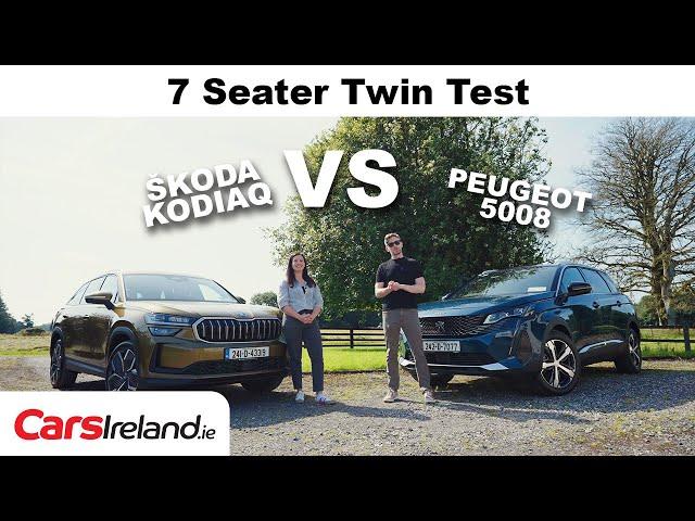 New Skoda Kodiaq Vs Peugeot 5008 | The Ultimate 7 Seat Family Car Showdown! | CarsIreland.ie