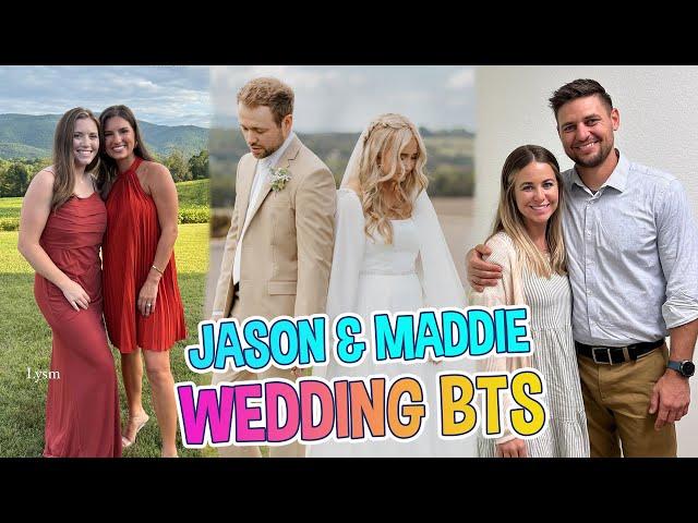 DUGGAR WEDDING!!! Jason Duggar and Maddie Grace's Wedding Behind-The-Scenes! Joy-Anna Wedding Outfit