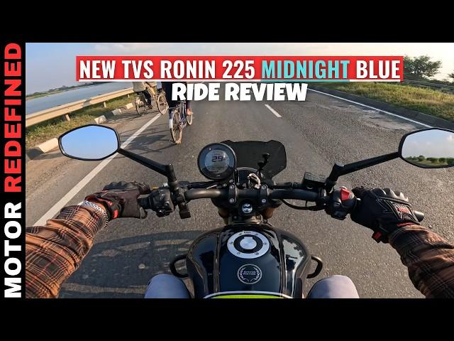 Finally All New TVS Ronin 225 Midnight Blue 2024 Special Edition Ride Review Is Here.