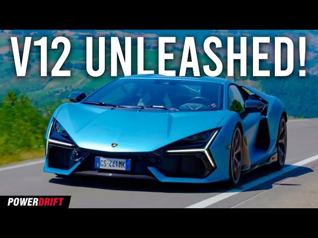 Lamborghini Revuelto Roars Through Italian Roads | PowerDrift