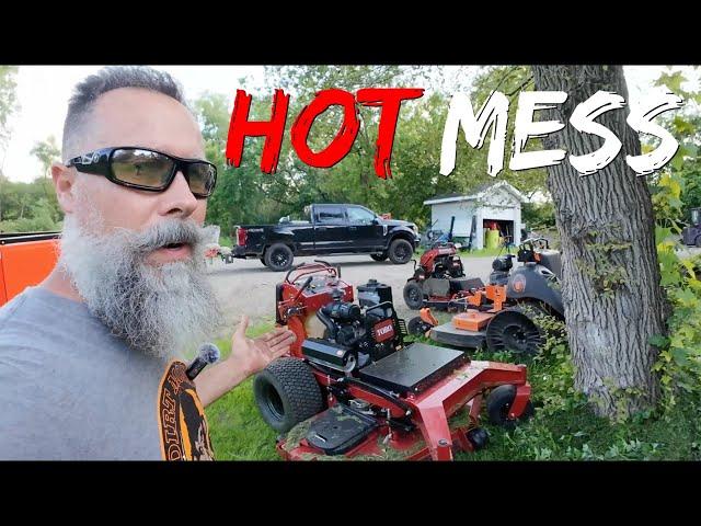 Toro's BIGGEST stand on mower