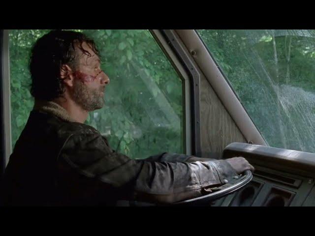 The Walking Dead S7E1 Walker eat Glenn remains 1080p60fps [HD]