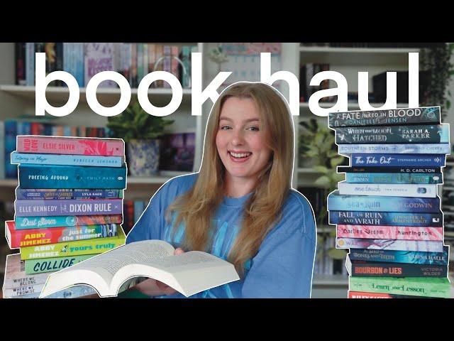 huge book haul!  25+ books (oops...)