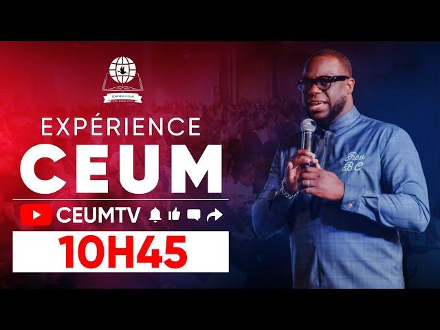 EXPÉRIENCE CEUM | COMPLEXE CEUM | PASTEUR CALEB BC BARTHELUS | 06/10/2024