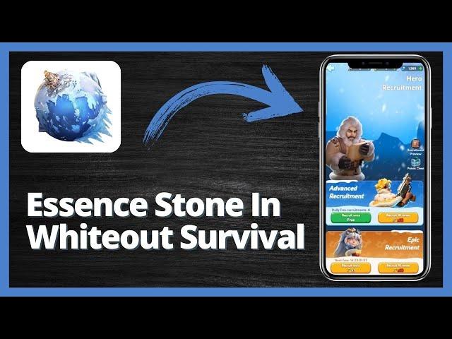 How to Use Essence Stone in Whiteout Survival - Best Way 2023