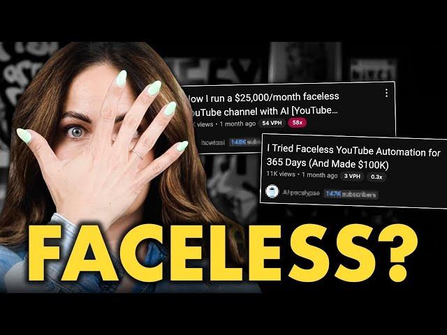 Can You Make $25,000/Month With A Faceless AI Brand? What I REALLY Think About Faceless Marketing…