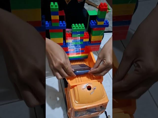 lego, truk fuso, truk pasir #trukoleng #monstertoys #karnaval #shorts #truk