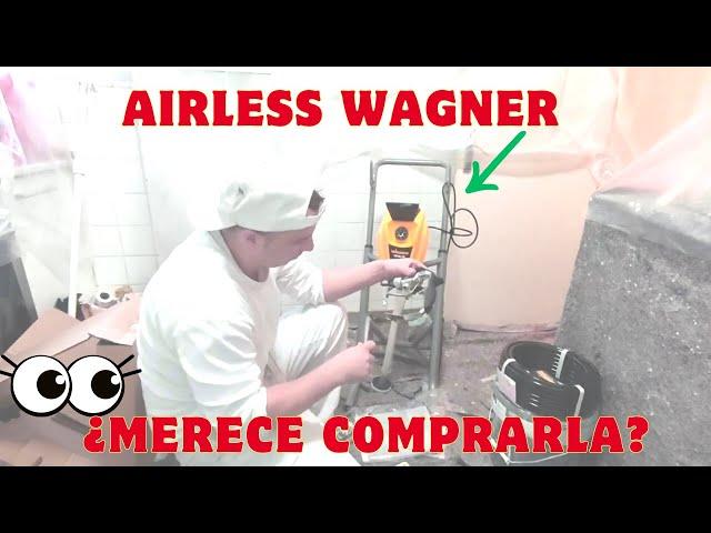 AIRLESS WAGNER 350 maquina de pintura para pintar paredes o techos