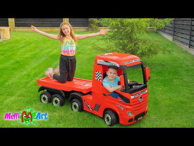 New Car toy Truck for Arthur and Melissa