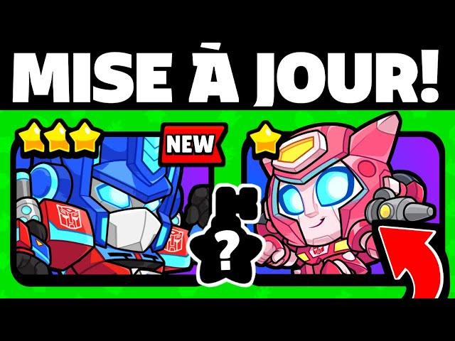 Une M.A.J de FOU ARRIVE sur Squad Busters !