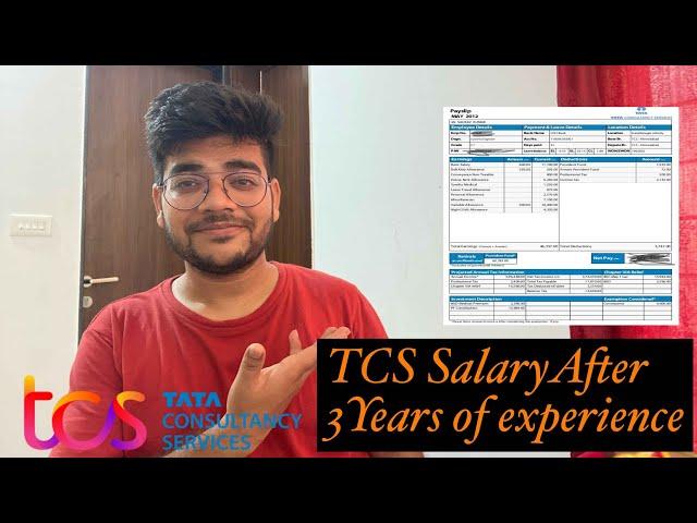 TCS Salary After 3 Years of Experience