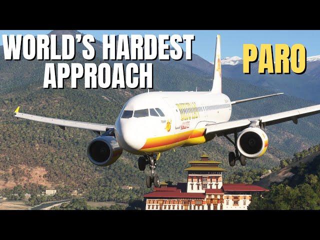 Can the Fenix A320 Land at Paro? Pilot Attempts World's Most Dangerous Approach