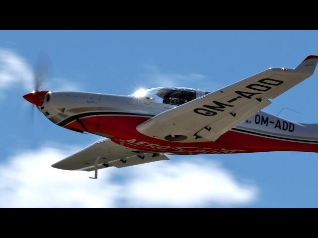 Aerospool WT9 Dynamic & WT10 Advantic Group Takeoff - Brač Airport BWK/LDSB