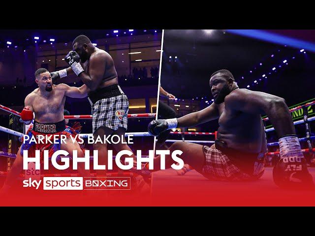 BIG PARKER KO!  Joseph Parker vs Martin Bakole | Heavyweight title bout HIGHLIGHTS!