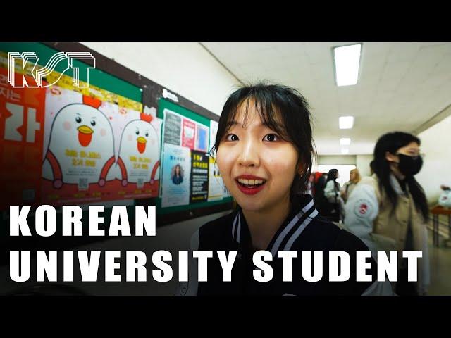 Day in the life of a Typical Korean University Student‍