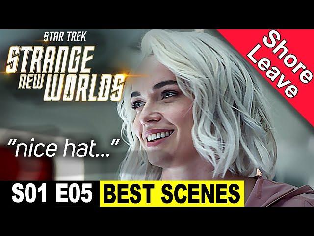 Star Trek: Strange New Worlds Episode 5 BEST SCENES – SHORE LEAVE s01e05