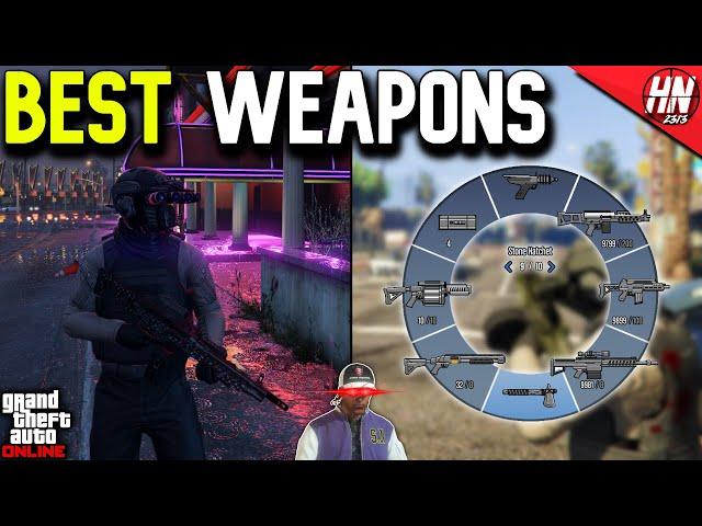 The ULTIMATE WEAPON LOADOUT In GTA Online!