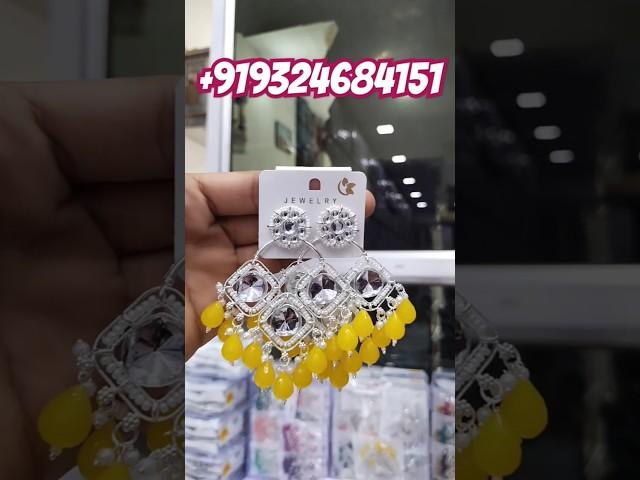 Imitation jewellery wholesale market Rajkot #shorts #trending #Rajkot #jhumka #jewellery #love #like