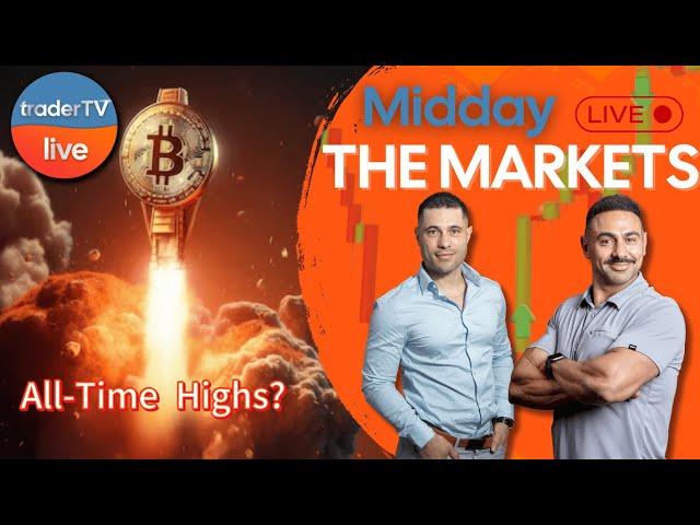 $BTC Soars, $SPY Slides  | Yield Spike + Trade Setups | May 22 LIVE Trading