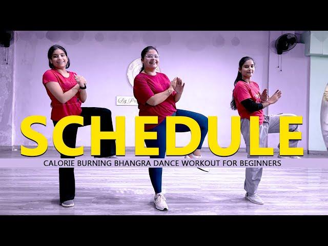 Schedule -  Calorie Burning Bhangra Workout for Beginners | Easy Steps | Low Impact - 2024