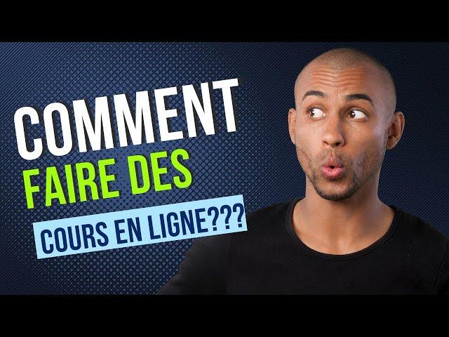 Comment faire des cours en ligne ? Matériels et logiciels à utiliser.