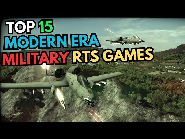 Top 15 Modern Military RTS Games (PC Games)