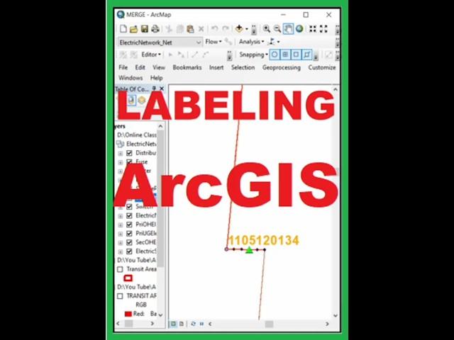 Labeling in ArcGIS #arcgis #topography #ram #excel#ArcGIS #Labeling #MapDesign #GIS