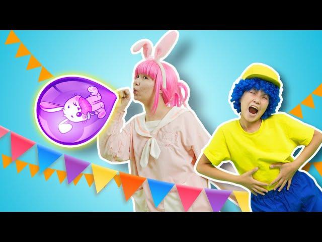 Balloon Song | Balloon Finger Family  + More Nursery Rhymes & Kids Songs | Hahatoons Songs