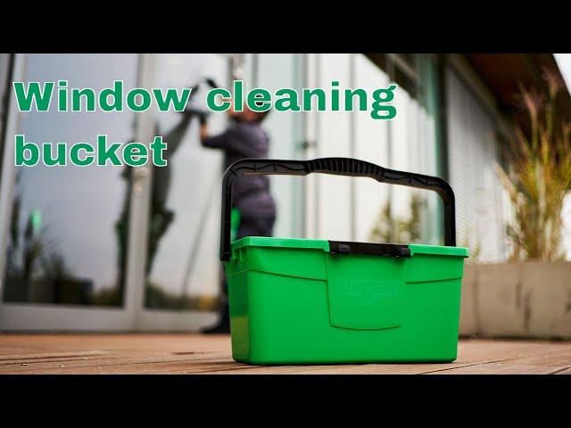 The UNGER window cleaning bucket I everything under control for ergonomic work