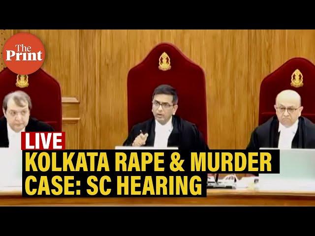 Kolkata RG Kar hospital rape and murder case: SC Hearing LIVE