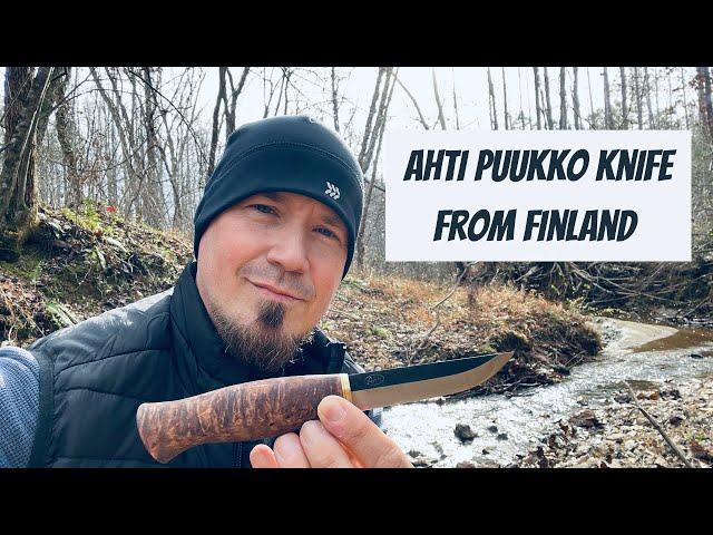 Ahti Vaara Puukko Knife from Finland