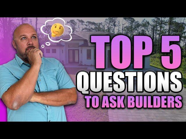 Must Ask Questions to Ask Home Builders in Sarasota Florida