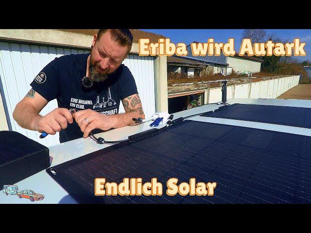 ️ Solaranlage auf unserem Eriba Touring 430  | jetzt komplett Autark