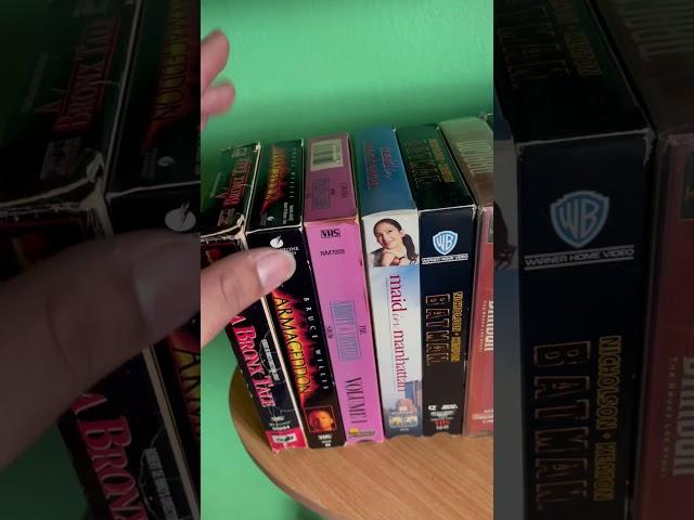 My little VHS collection! Gon be collecting a lot more