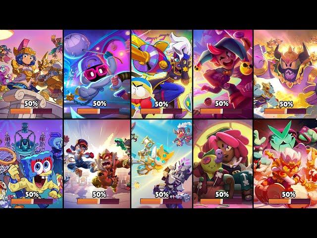 All Loading Screen Evolution in Brawl Stars (2017 - December 2024) | #AngelsVSDemons