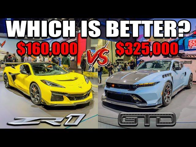 Is the C8 ZR1 BETTER than a Mustang GTD?