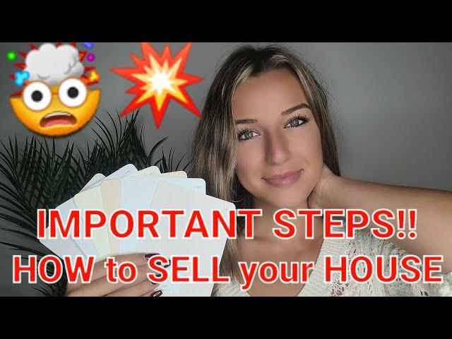 HOW TO SELL YOUR HOME IN 7 STEPS in 2022 ‼️