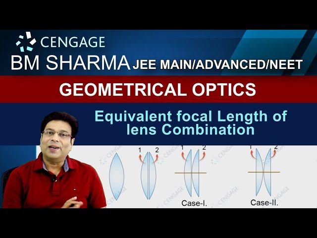 Geometrical Optics | Class 12 |JEE Main Advanced| NEET Physics by BM Sharma #Cengage