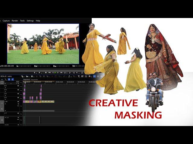 CREATIVE MASKING TRANSITION IN EDIUS | Mask Effect in Edius 2024