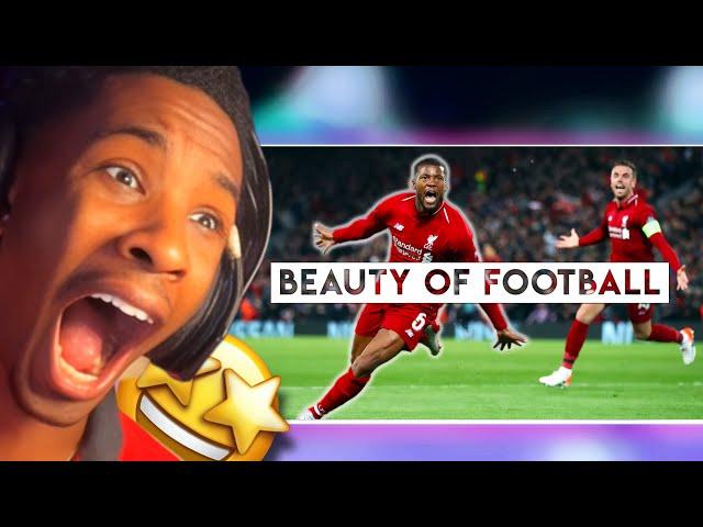 THE BEAUTY OF FOOTBALL - GREATEST MOMENTS - AMERICANS REACTION