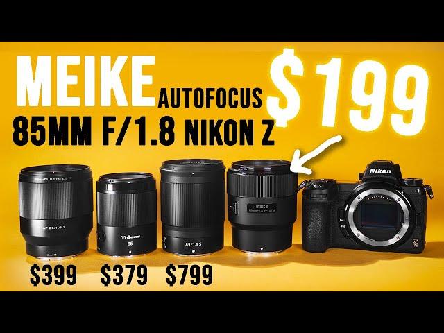 The Best Affordable Portrait Lens for Nikon Z? Meike 85mm f/1.8 AF Z vs Nikon vs Viltrox vs YongNuo