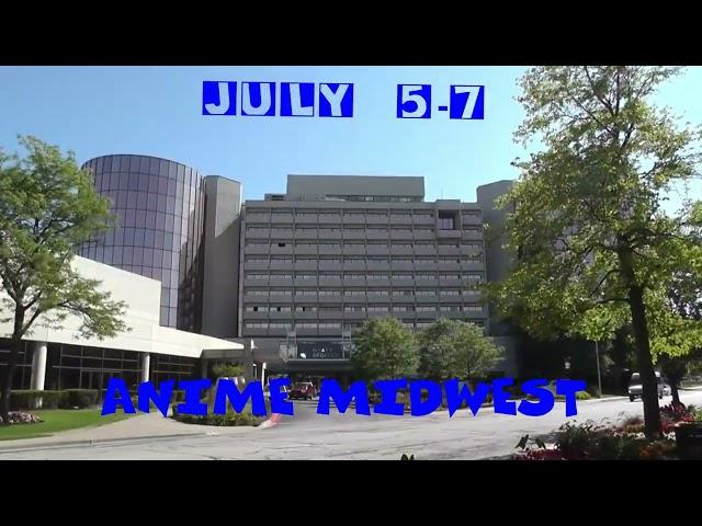 Anime Midwest 2024 Convention Advertisement