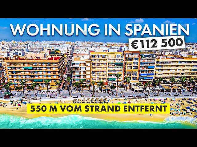 Immobilien in Spanien. Wohnung in Torrevieja, 2 riesige Terrassen + Pool und Garage | € 112 500