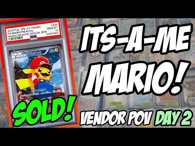 MARIO PIKACHU DEAL! | Dallas Collect-a-Con 2024 VENDOR POV Day 2